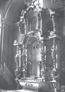 Retablo del Monasterio Real de Santa Teresa, destruido en 1946.